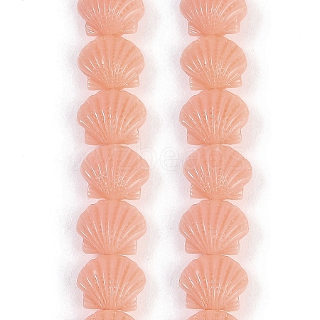 Synthetic Coral Dyed Carved Beads Strands CORA-K009-05A-04-1