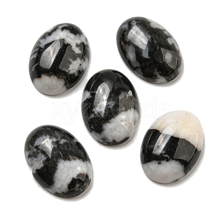 Natural Zebra Jasper Cabochons G-C115-01A-39-1
