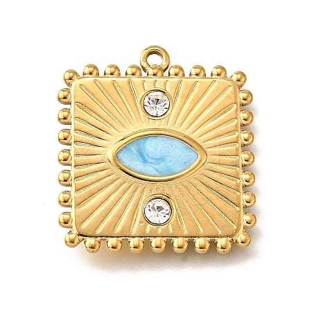 304 Stainless Steel Pendants STAS-C122-20G-02-1