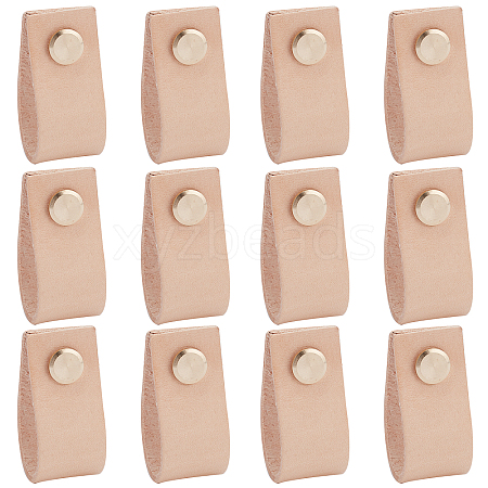 Rectangle Leather Drawer Handles AJEW-WH0251-71E-1