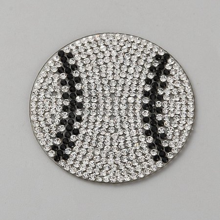 Glass Hotfix Rhinestone LS-DIY-WH0622-429C-1