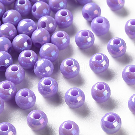 Opaque Acrylic Beads MACR-S370-D6mm-A32-1