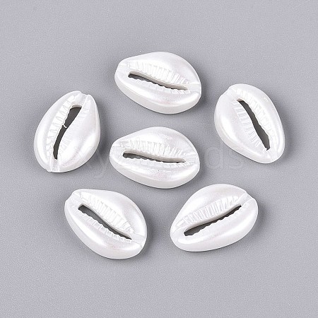 ABS Plastic Imitation Pearl Pendants KY-T041-13-1