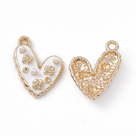 Alloy Enamel Pendants PALLOY-P287-14LG-04-1