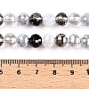 Electroplate Glass Bead Strands X-GLAA-Z006-01E-2