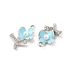 Alloy Rhinestone Enamel Pendants ENAM-K020-01B-3