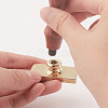 Wax Seal Brass Stamp Head AJEW-WH0215-014-4
