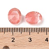 Cherry Quartz Glass Cabochons G-C146-02F-3