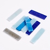 Glass Mosaic Tiles Cabochons GLAA-G072-05B-2