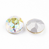 Pointed Back Glass Rhinestone Cabochons RGLA-J012-8mm-213AB-2