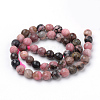 Natural Rhodonite Beads Strands X-G-Q462-108-4mm-2