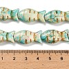 Synthetic Turquoise Beads Strands TURQ-F019-01I-5