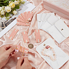 6Pcs Square PU Leather Jewelry Storage Bags with Iron Button ABAG-OC0001-18E-3