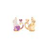 Zinc Alloy Enamel Pendants ENAM-CJC0010-01LG-04-1