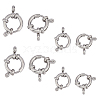 Unicraftale 304 Stainless Steel Smooth Surface Spring Ring Clasps STAS-UN0005-86P-1