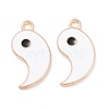 Alloy Enamel Pendants PALLOY-D015-05B-2