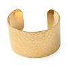 316L Surgical Stainless Steel Cuff Bangles BJEW-D454-01B-G-4