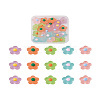  Resin Frosted Cabochons RESI-TA0001-27-15