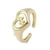 Brass Adjustable Open Rings RJEW-K257-86G-09-1