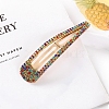 Colorful Rhinestone Snap Hair Clips for Girl PW-WGBA494-02-1