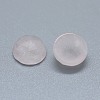 Natural Rose Quartz Cabochons G-F656-01A-2