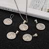 Non-Tarnish Fashionable 304 Stainless Steel Pendants STAS-J001-22-5