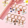 Star Alloy Enamel Keychain KEYC-YW00144-01-4