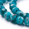 Handmade Lampwork Beads Strands LAMP-F014-G04-2