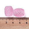 Transparent Resin European Jelly Colored Beads RESI-B025-01A-03-3