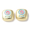 Eco-Friendly Alloy Enamel Beads PALLOY-M215-07G-1