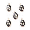 Natural Obsidian Pendants X-G-K333-01I-02-1