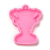 Graduation Season Theme Silicone Keychain Pendnat Molds AJEW-M221-04B-2