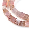 Natural Dragon Veins Agate(Dyed & Heated) Beads Strands G-G177-E17-03-4