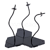 Plastic Doll Stands with Adjustable Snake Bone Bracket ODIS-WH0002-90-1