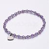 304 Stainless Steel Charm Bracelets BJEW-JB02462-2