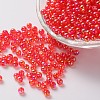 Eco-Friendly Transparent Acrylic Beads PL735-3-1