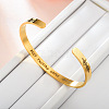 Inspirational Stainless Steel Cuff Bangles for Men Women FS-WG0E735-05-1