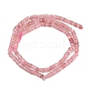 Natural Strawberry Quartz Beads Strands G-G345-C22-2x4mm-3