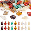40Pcs Opaque Acrylic Beads OACR-TA0004-38-1