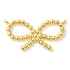 Bowknot Rack Plating Brass Pendants KK-S396-10A-1