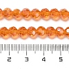 Transparent Glass Beads EGLA-A035-T6mm-B05-4