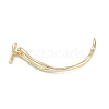 Brass Toggle Clasps KK-U020-07G-1