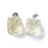 Natural Lemon Quartz Pendants G-C002-02F-3