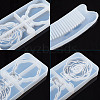 DIY Comb & Mirror Silicone Molds Kits DIY-TA0008-42-12