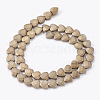 Electroplate Non-magnetic Synthetic Hematite Beads Strands G-P367-I-03-1
