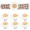 Plastic & Zinc Alloy Napkin Rings AJEW-WH0041-22P-1