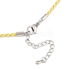 2MM Nylon Braided Cord Necklace Making MAK-A019-02P-16-3