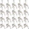 SUNNYCLUE 80PCS Tibetan Style Alloy Pendants PALLOY-SC0004-27-1