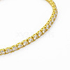 Clear Cubic Zirconia Tennis Bracelet BJEW-N241-001A-01LG-NR-2