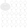 201 Stainless Steel Wine Glass Charms AJEW-AB00146-1